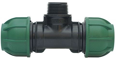 Тройник КОМ-НР 75 х 2 1/2" х 75 IRRITEC SIPLAST