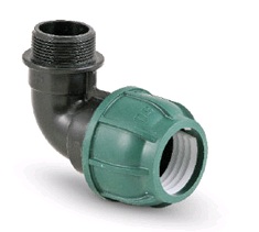 Коліно КОМ-НР 25 х 3/4" Irritec