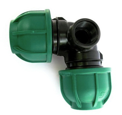 Коліно с відводом КОМ-ВР 32 х 32 х 3/4" IRRITEC SIPLAST