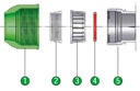 END PLUG D. 110 PN10