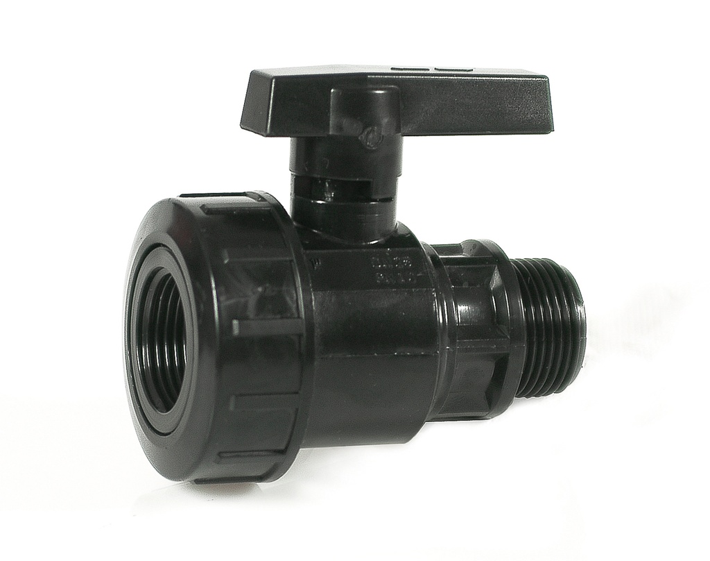 Кран кульовий НР-ВР   3/4"  Irritec